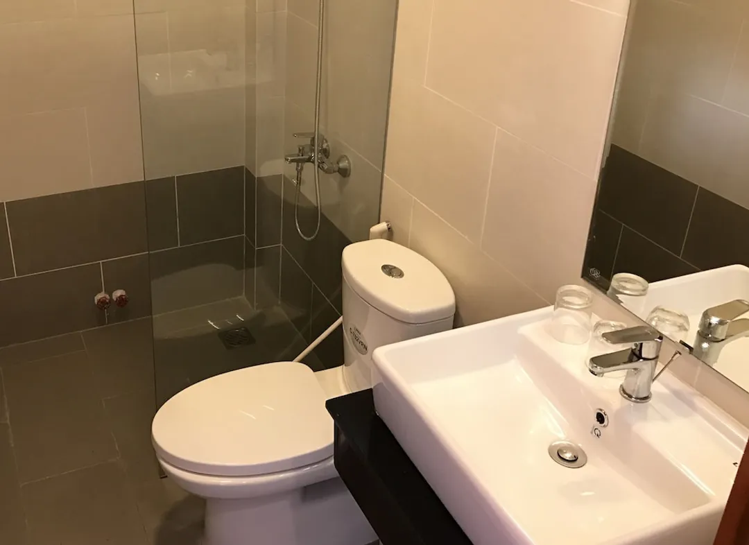 東軒紅酒店-豪華單棟小屋, 1 張標準雙人床, 非吸煙房, 池畔-2