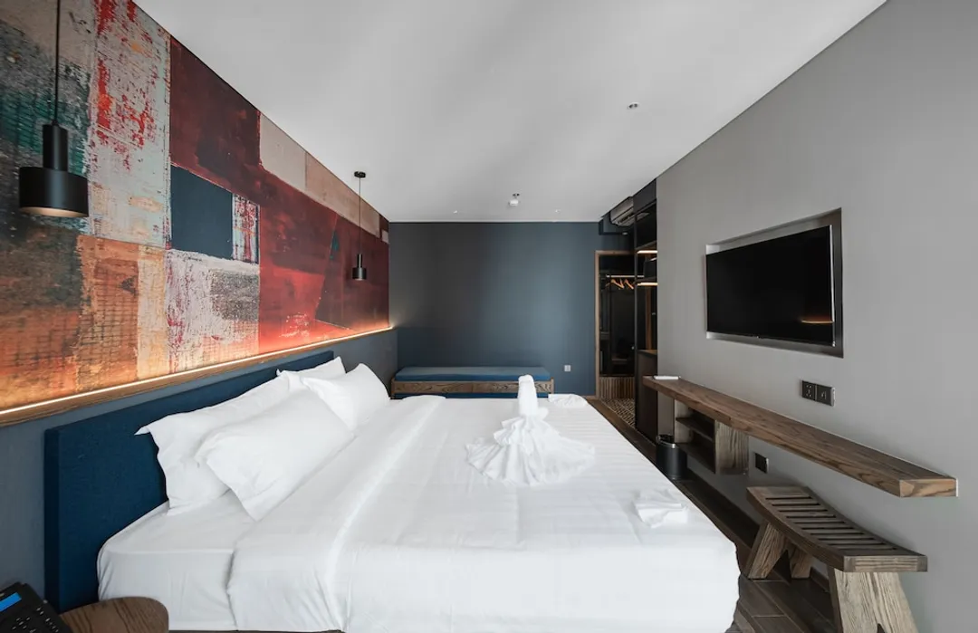 TK Phu Quoc Hotel - Grand World Phu Quoc-豪華雙人房, 城市景觀-3
