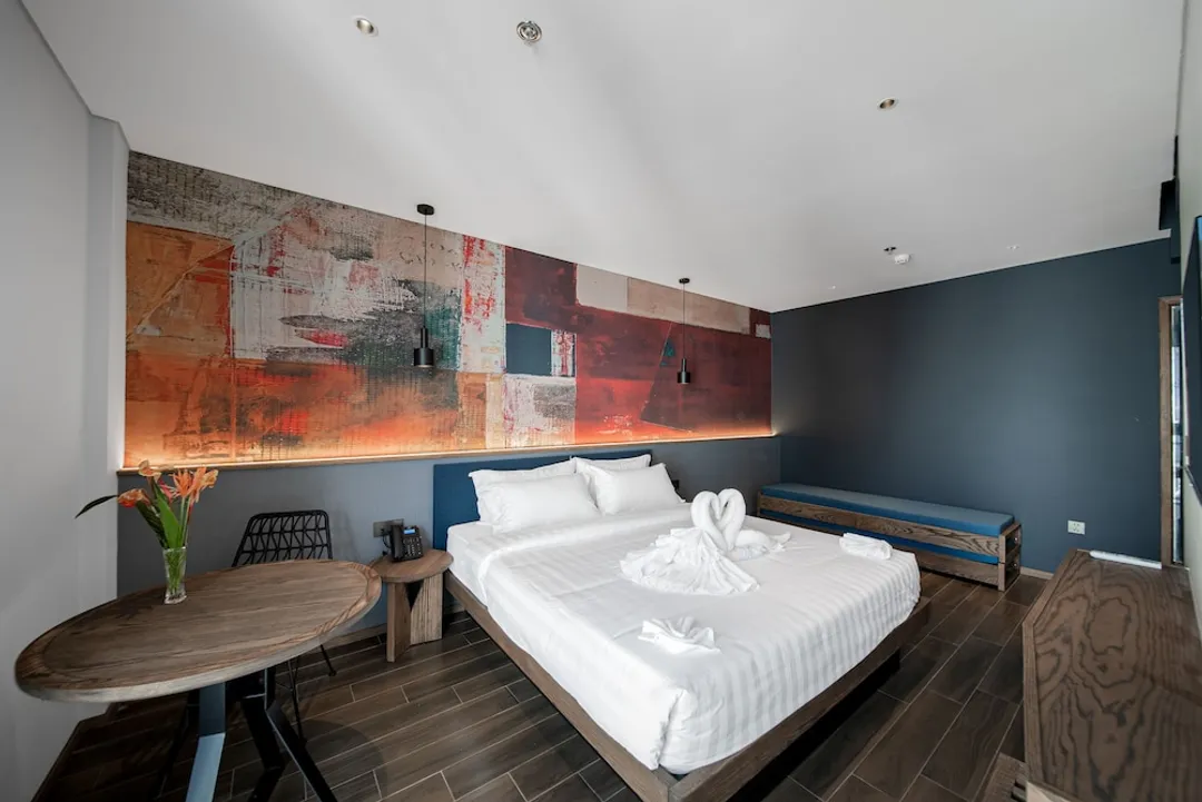 TK Phu Quoc Hotel - Grand World Phu Quoc-豪華雙人房, 城市景觀-1