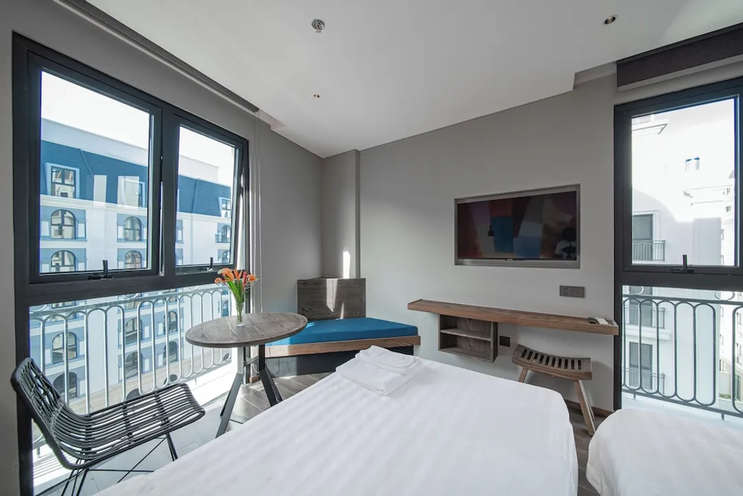 TK Phu Quoc Hotel - Grand World Phu Quoc-豪華客房, 城市景觀-4