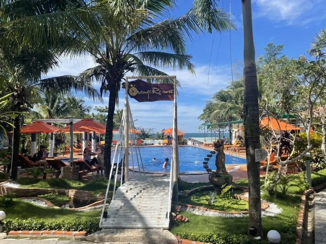 奧蘭治酒店-豪華單棟小屋, 泳池景-34