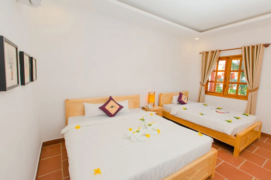 棕櫚山渡假村-Deluxe Triple Room with Garden View-2
