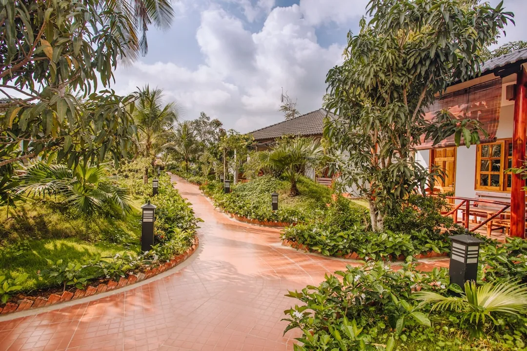 棕櫚山渡假村-Triple Bungalow with Garden View-9