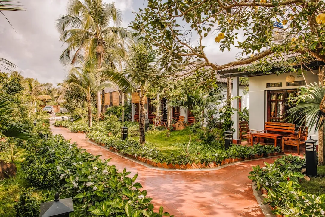 棕櫚山渡假村-Triple Bungalow with Garden View-1
