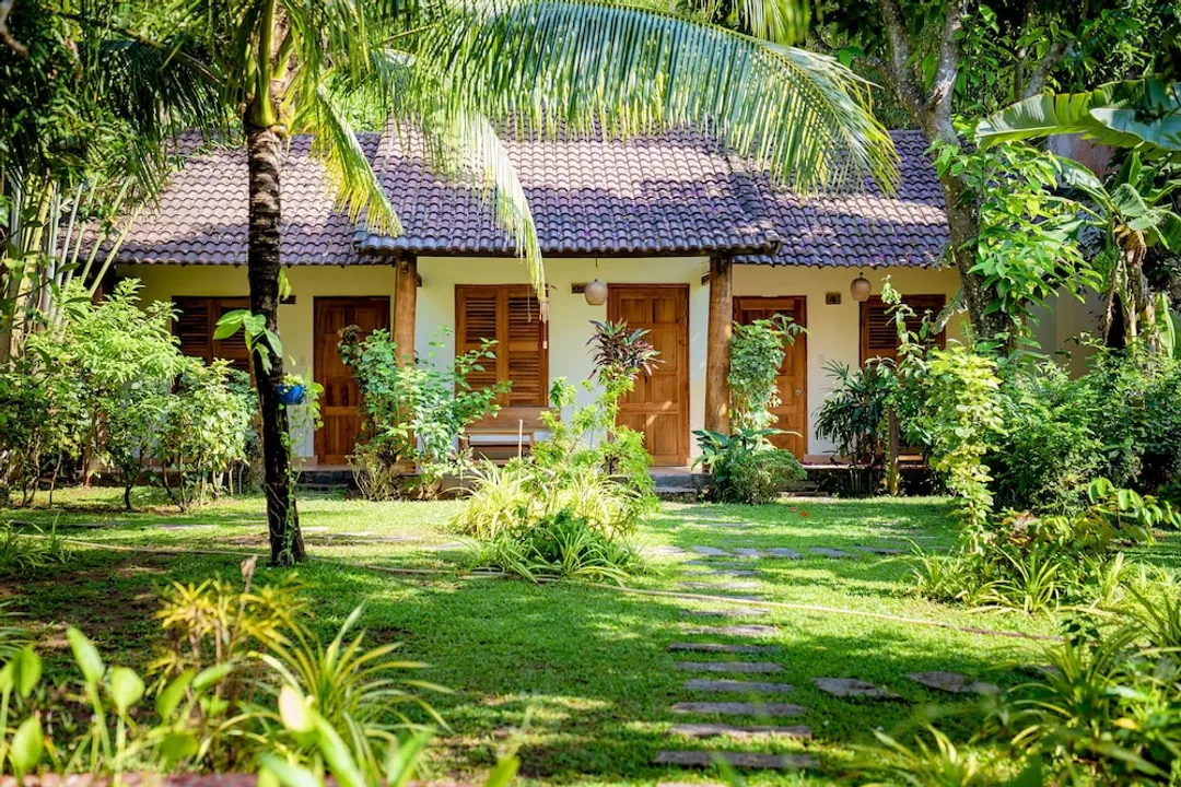 海洋度假村-高級單棟小屋, 花園景-4