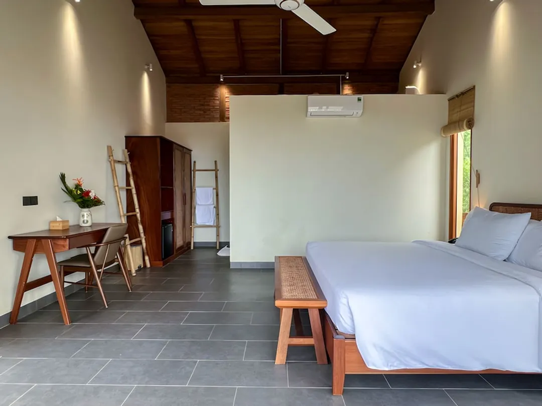 JM Casavilla Retreat Phu Quoc-豪華別墅, 1 張特大雙人床 (Tropical Bungalow Double)-5