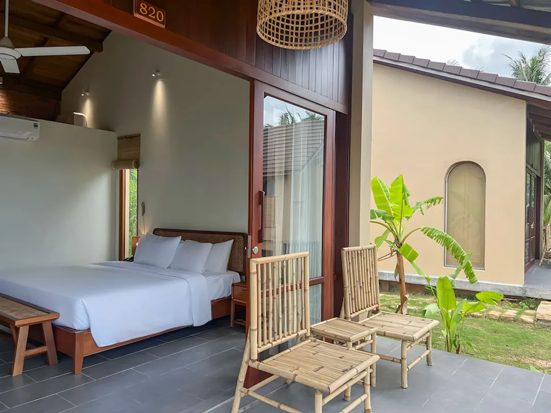 JM Casavilla Retreat Phu Quoc-豪華別墅, 1 張特大雙人床 (Tropical Bungalow Double)-6