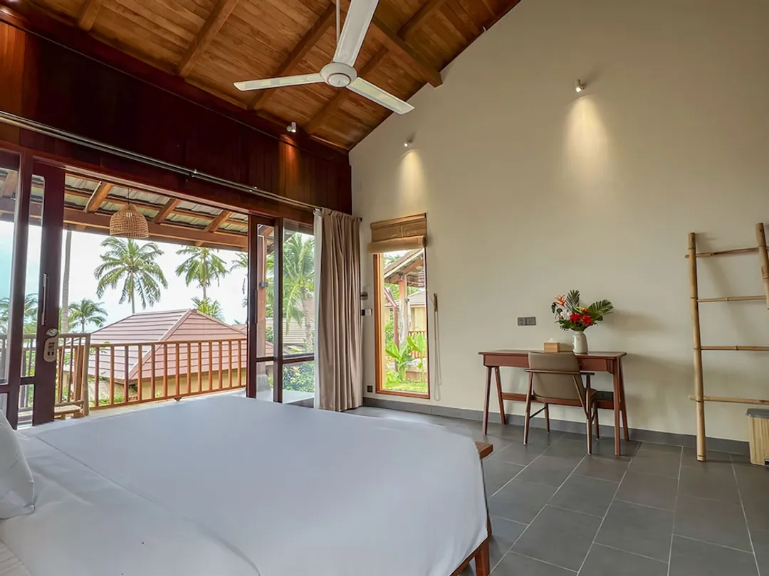 JM Casavilla Retreat Phu Quoc-豪華別墅, 1 張特大雙人床 (Tropical Bungalow Double)-4
