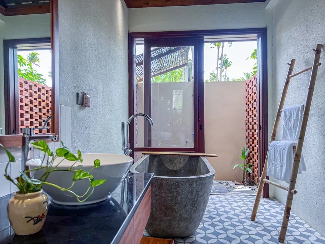 JM Casavilla Retreat Phu Quoc-極品別墅, 1 張特大雙人床 (Premier Villa Sea View Double)-11