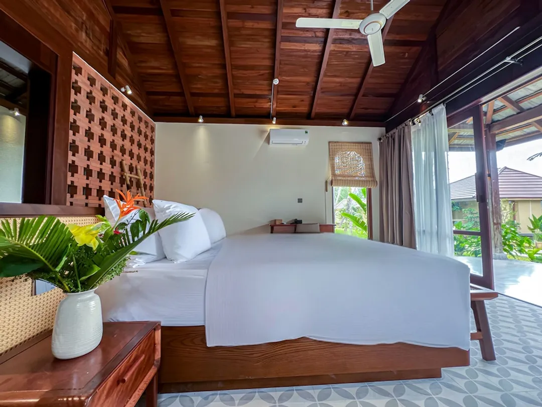 JM Casavilla Retreat Phu Quoc-極品別墅, 1 張特大雙人床 (Premier Villa Sea View Double)-7