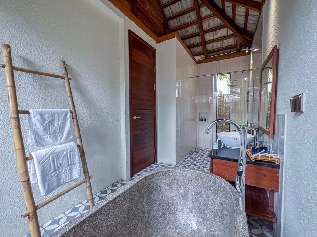 JM Casavilla Retreat Phu Quoc-極品別墅, 1 張特大雙人床 (Premier Villa Sea View Double)-13