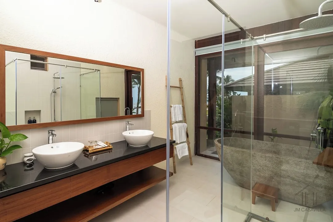 JM Casavilla Retreat Phu Quoc-全景別墅, 海灘景觀 (Luxury Sea Front Villa Double)-17
