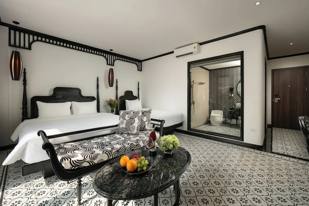 Hanoi Le Chateau Hotel & Spa-家庭客房, 1 間臥室, 陽台, 城市景觀-3