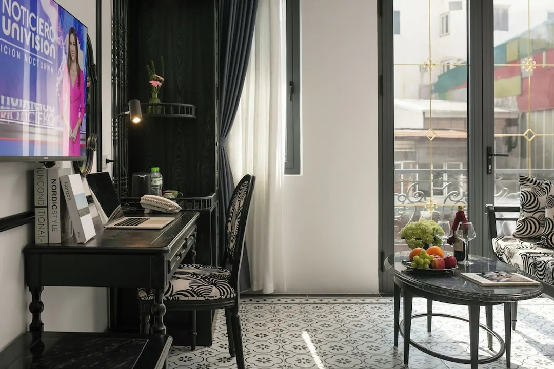 Hanoi Le Chateau Hotel & Spa-家庭客房, 1 間臥室, 陽台, 城市景觀-2