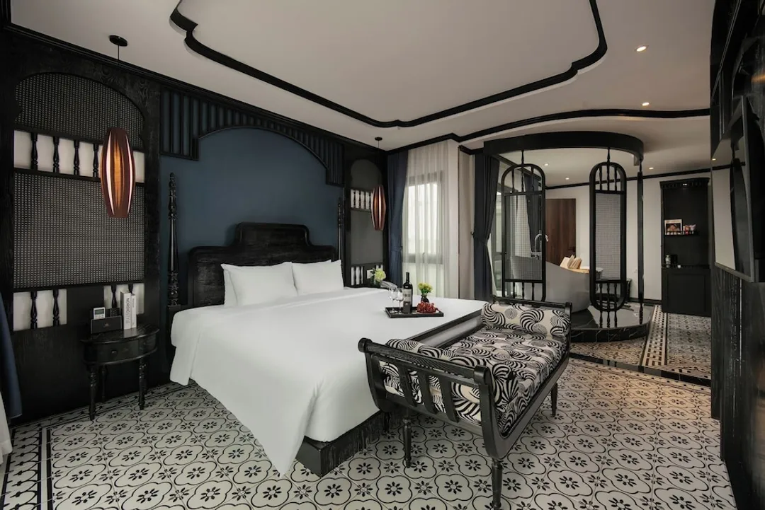 Hanoi Le Chateau Hotel & Spa-極品雙人房, 1 張加大雙人床, 城市景觀-3