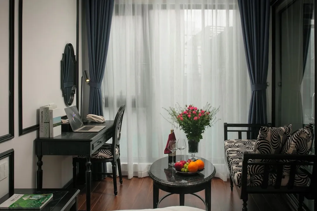 Hanoi Le Chateau Hotel & Spa-極品雙人房, 1 張加大雙人床, 城市景觀-8