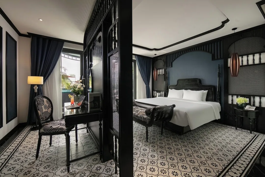 Hanoi Le Chateau Hotel & Spa-極品雙人房, 1 張加大雙人床, 城市景觀-2