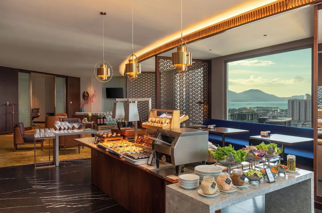 峴港希爾頓飯店-行政客房, 1 張特大雙人床, 海景-5
