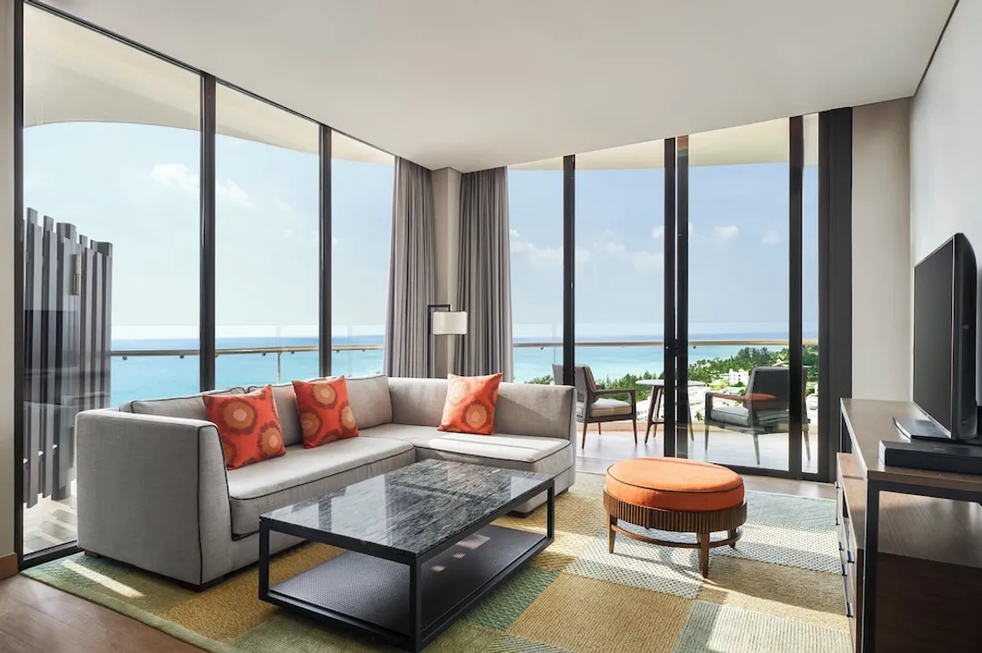 인터컨티넨탈 푸꾸옥 롱 비치 리조트 바이 IHG-룸, 침실 3개, 바다 전망 (Residence)-1