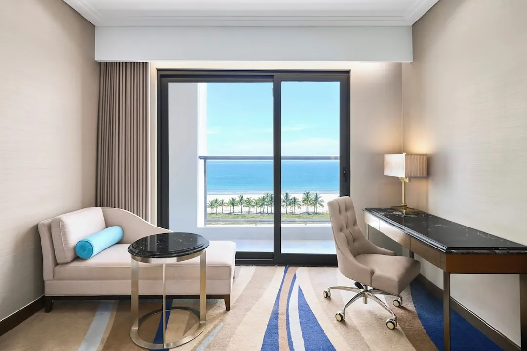 峴港喜來登福朋飯店-Deluxe Room, 1 King Bed, Ocean View, Balcony (Bathtub)-5