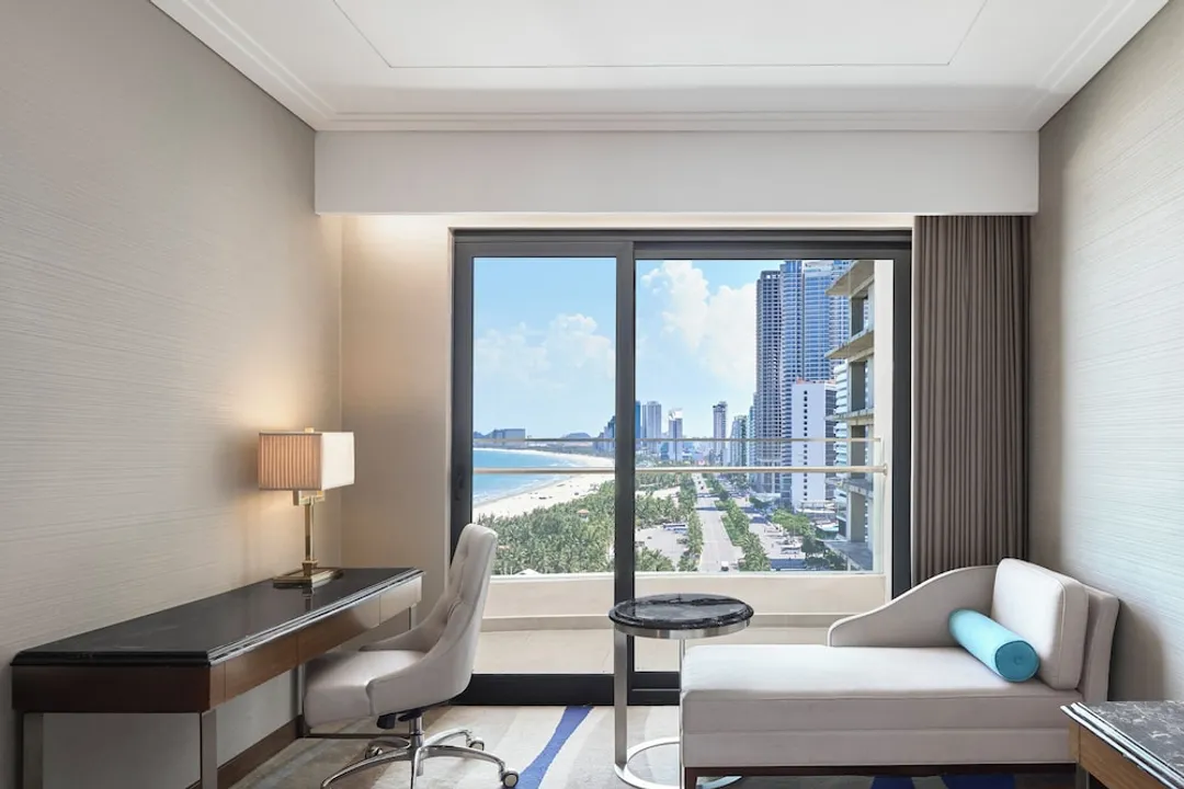 峴港喜來登福朋飯店-Deluxe Room, 2 Twin Beds, Partial Ocean View, Balcony (Bathtub)-4