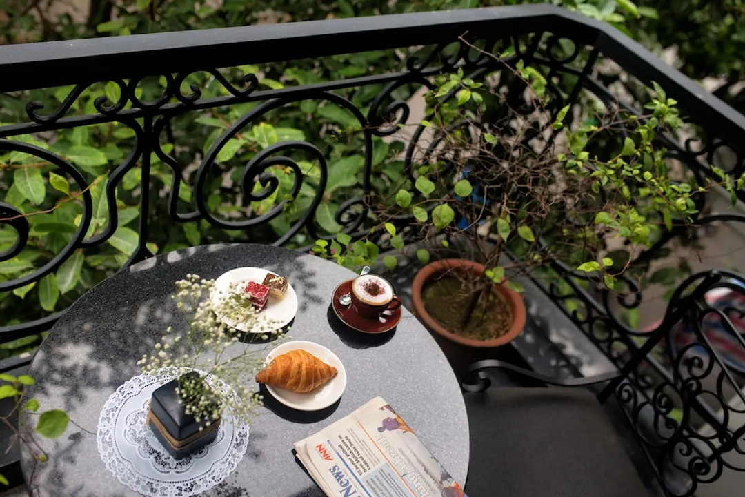 河內艾拉精品 SPA 酒店-行政套房, 露台-3
