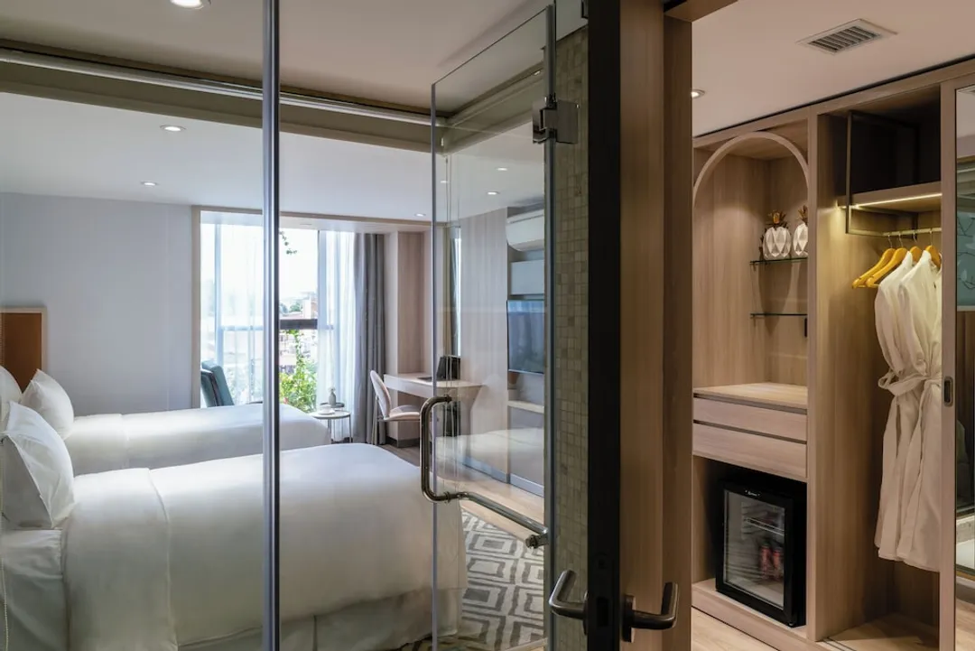 河內花園 Spa 飯店-Cozy Le Jardin Classic Twin Room-4