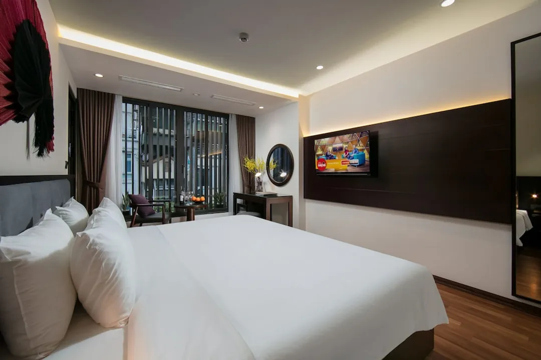 河內馬飯店-普通雙人或雙床房, 1 間臥室 (Suite, Window)-1
