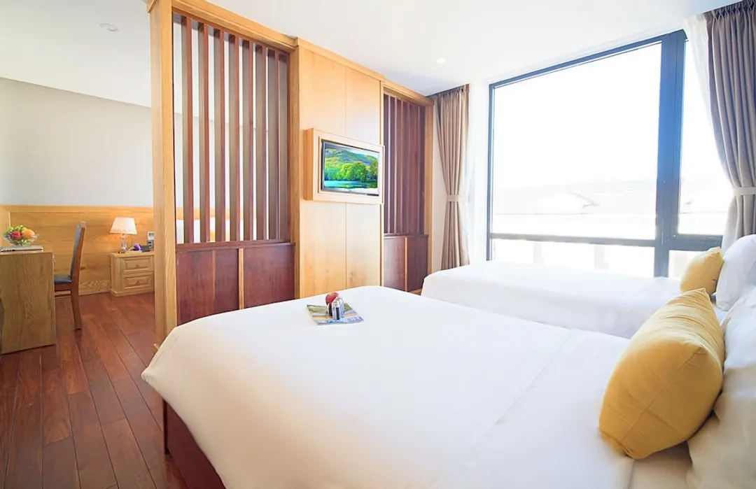 陽光海洋 Spa 飯店-家庭開放式套房, 城市景觀 (Family Suite, Bathtub)-1