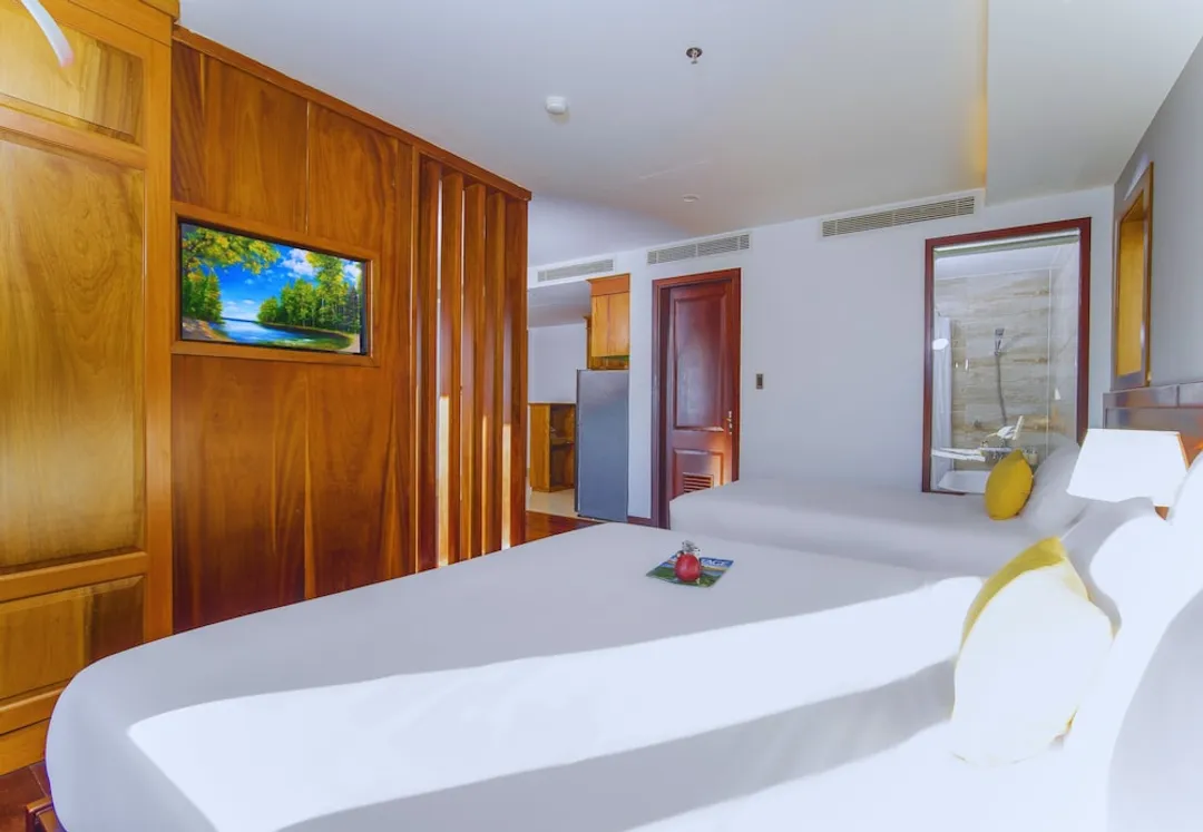 陽光海洋 Spa 飯店-家庭開放式套房, 城市景觀 (Family Suite, Bathtub)-5