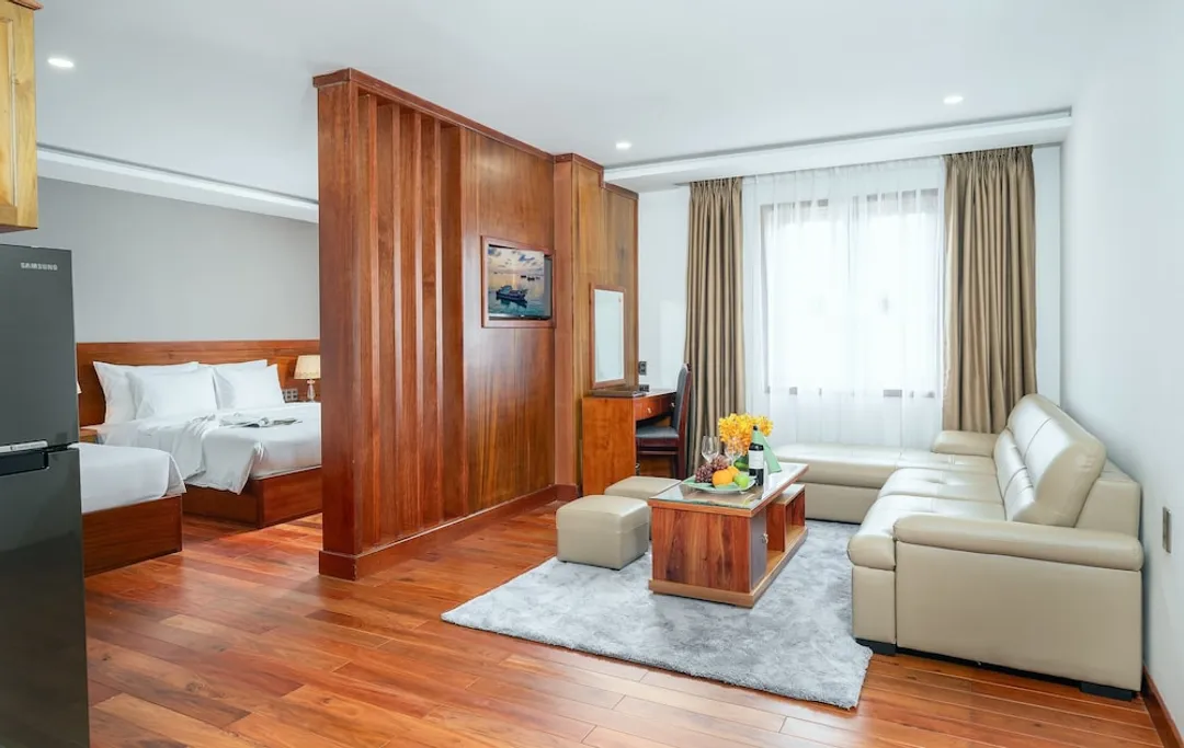 陽光海洋 Spa 飯店-家庭開放式套房, 城市景觀 (Family Suite, Bathtub)-6