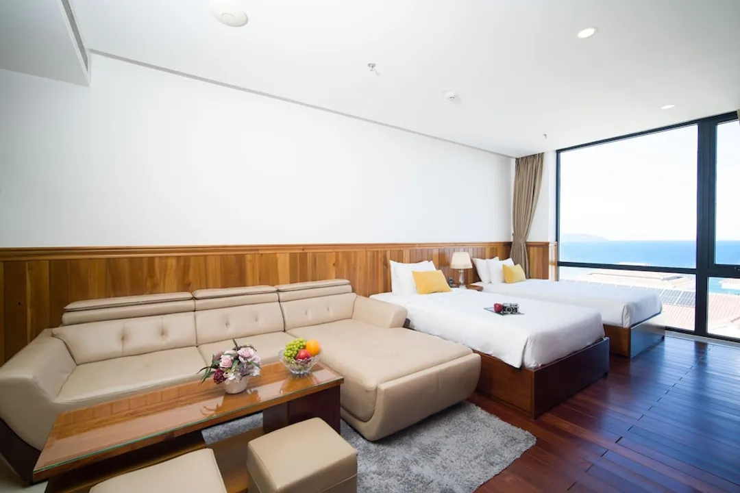 陽光海洋 Spa 飯店-奢華套房, 海景-6