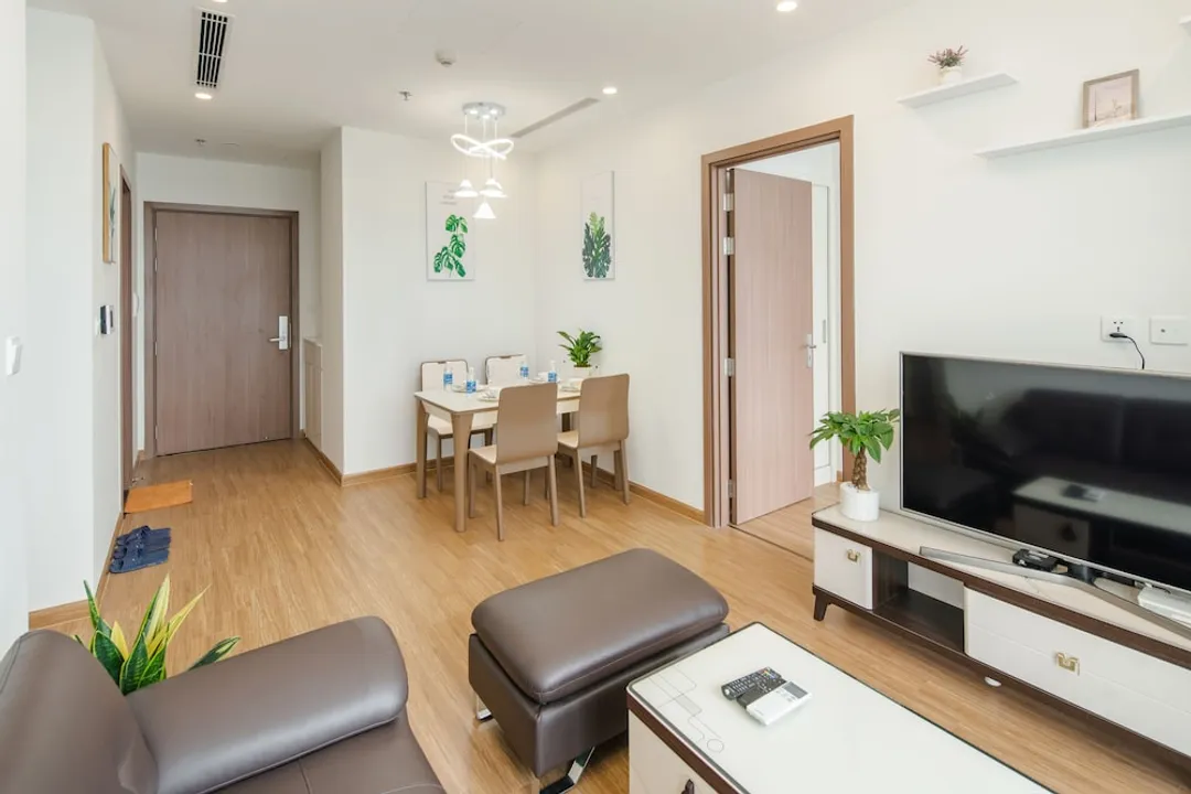 文之家天空湖奢華公寓飯店-奢華公寓, 2 間臥室, 城市景觀, 高層-13