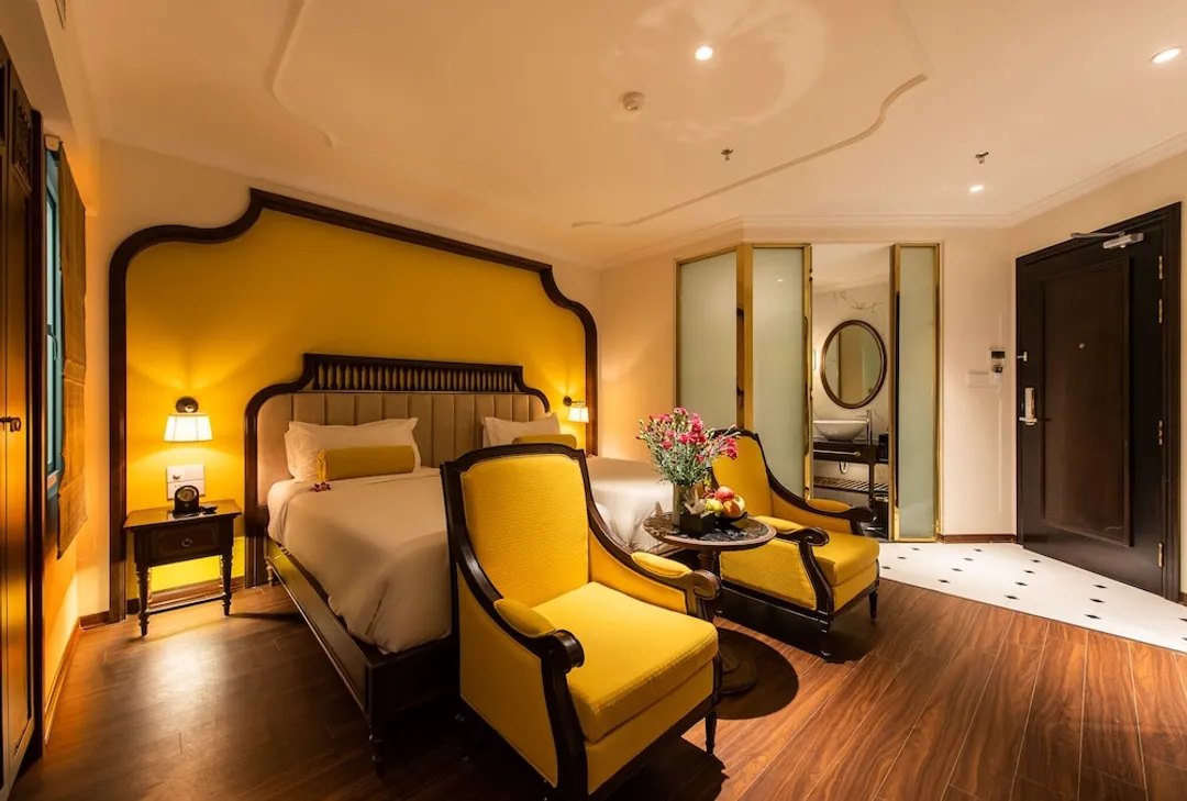 特蘭特飯店-Deluxe Double or Twin Room, Internal Window-1