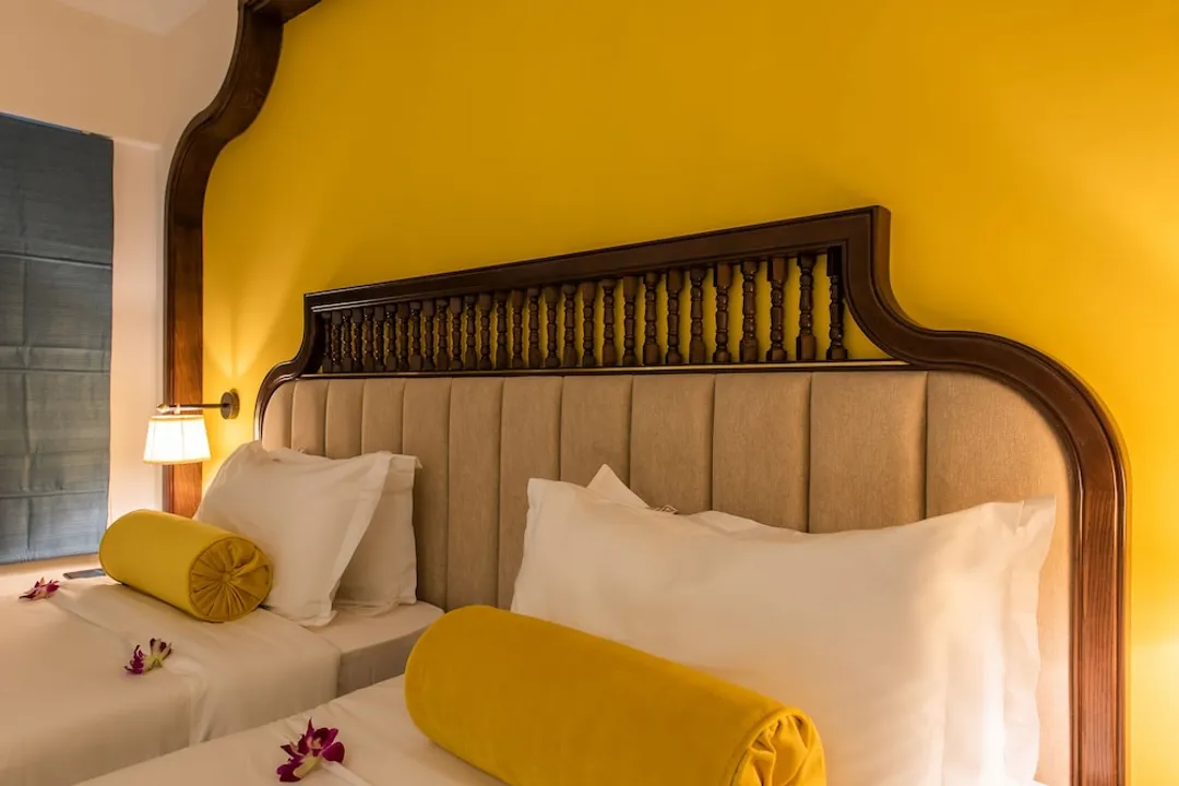 特蘭特飯店-Deluxe Double or Twin Room, Internal Window-7