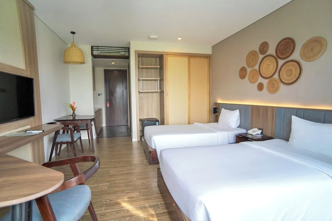 Sonaga Beach Resort & Villas Phu Quoc-豪華雙人或雙床房, 陽台, 山景-12
