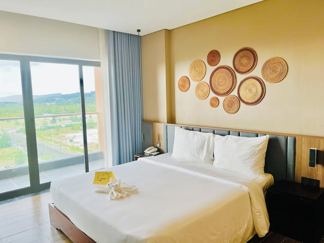 Sonaga Beach Resort & Villas Phu Quoc-豪華雙人或雙床房, 陽台, 山景-1