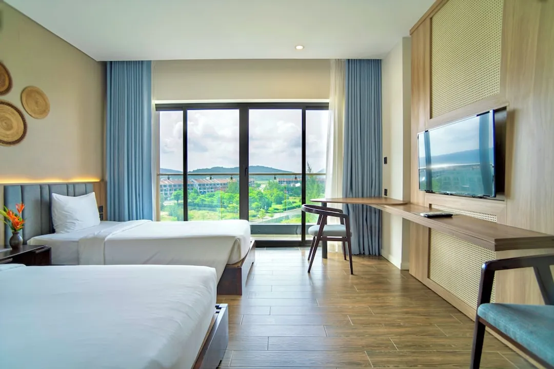 Sonaga Beach Resort & Villas Phu Quoc-豪華雙人或雙床房, 陽台, 山景-14