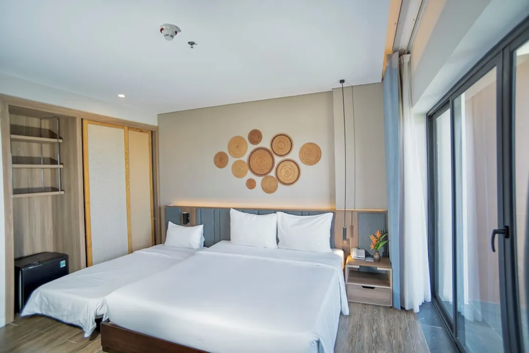 Sonaga Beach Resort & Villas Phu Quoc-豪華雙人或雙床房, 陽台, 海景-12