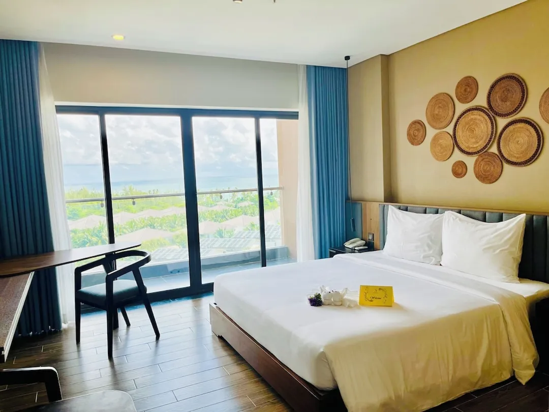 Sonaga Beach Resort & Villas Phu Quoc-極品雙人或雙床房, 陽台, 山景-1