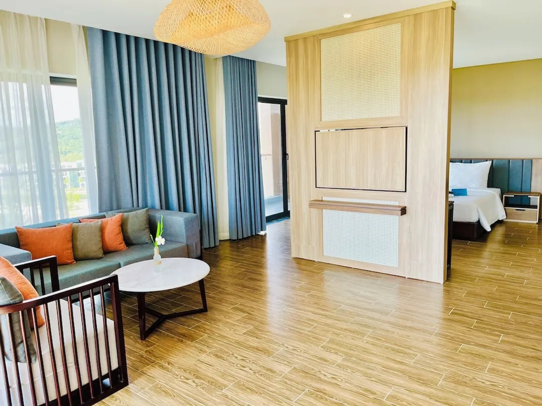 Sonaga Beach Resort & Villas Phu Quoc-開放式套房, 1 間臥室, 陽台, 海景 (Double or Twin Room)-7