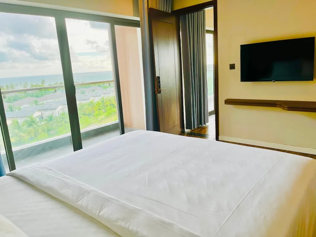 Sonaga Beach Resort & Villas Phu Quoc-家庭四人房, 陽台, 海景-2