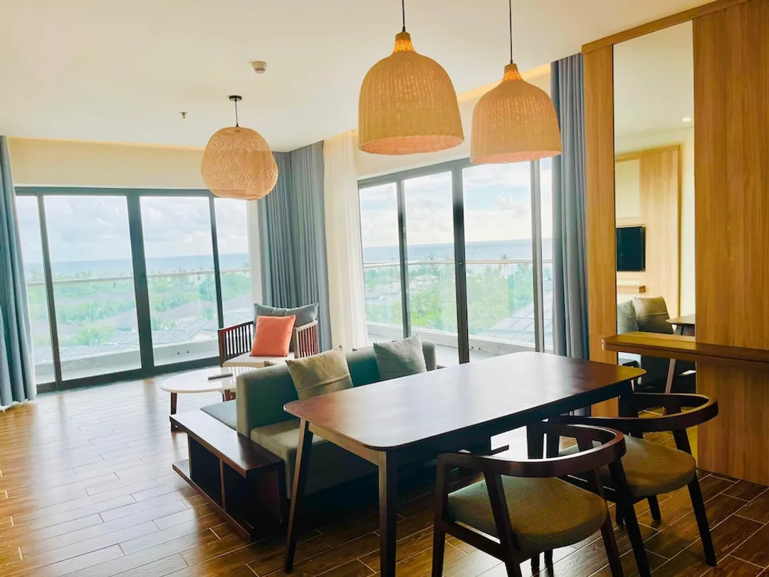 Sonaga Beach Resort & Villas Phu Quoc-家庭四人房, 陽台, 海景-10