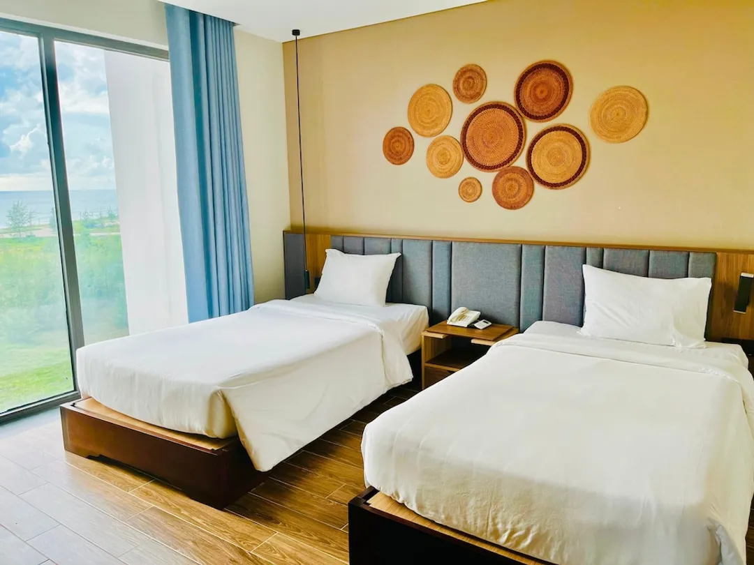 Sonaga Beach Resort & Villas Phu Quoc-家庭四人房, 陽台, 海景-4