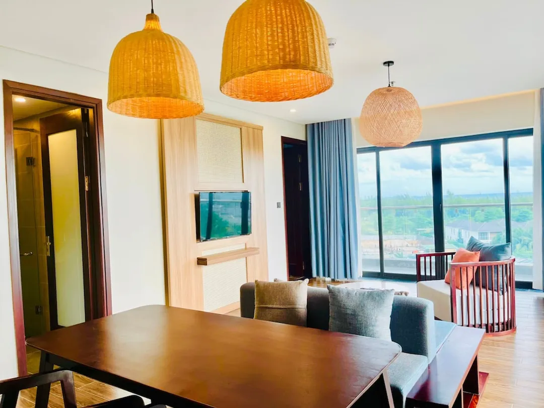Sonaga Beach Resort & Villas Phu Quoc-家庭四人房, 陽台, 海景-9