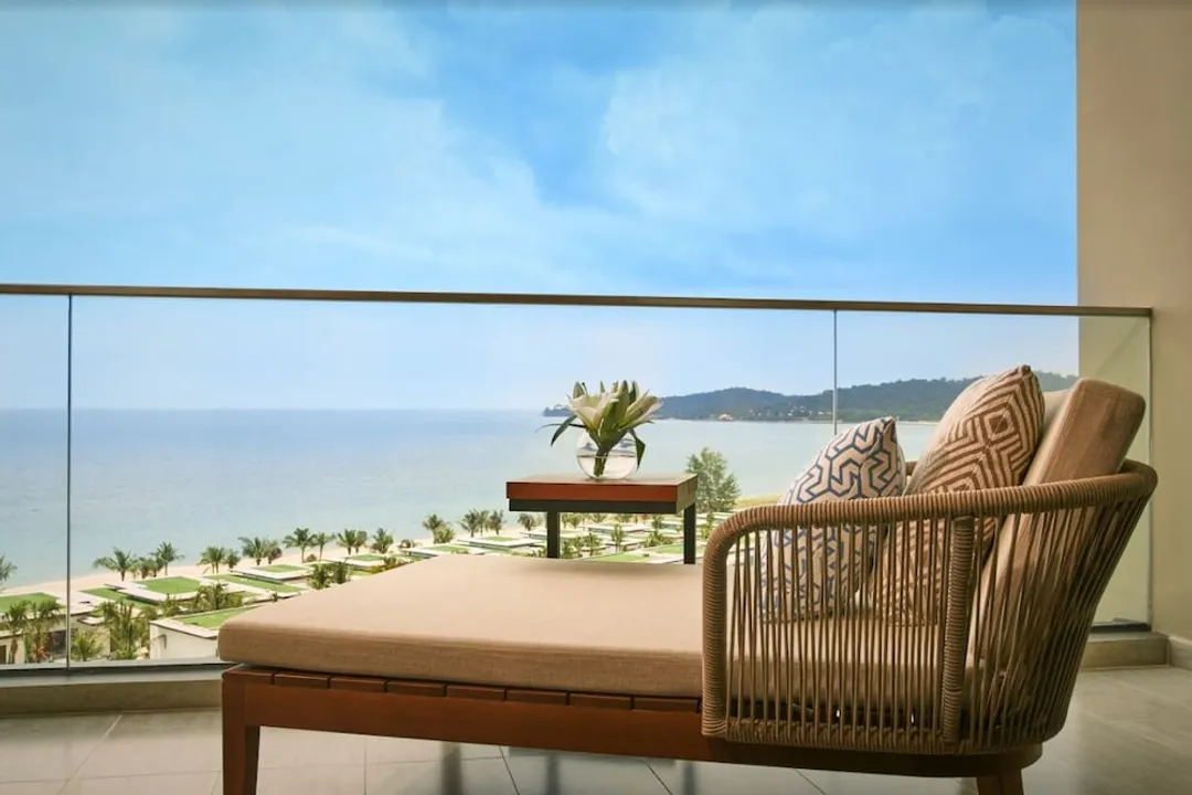 Mövenpick Resort Waverly Phu Quoc-高級客房, 1 張特大雙人床, 陽台, 海景-8
