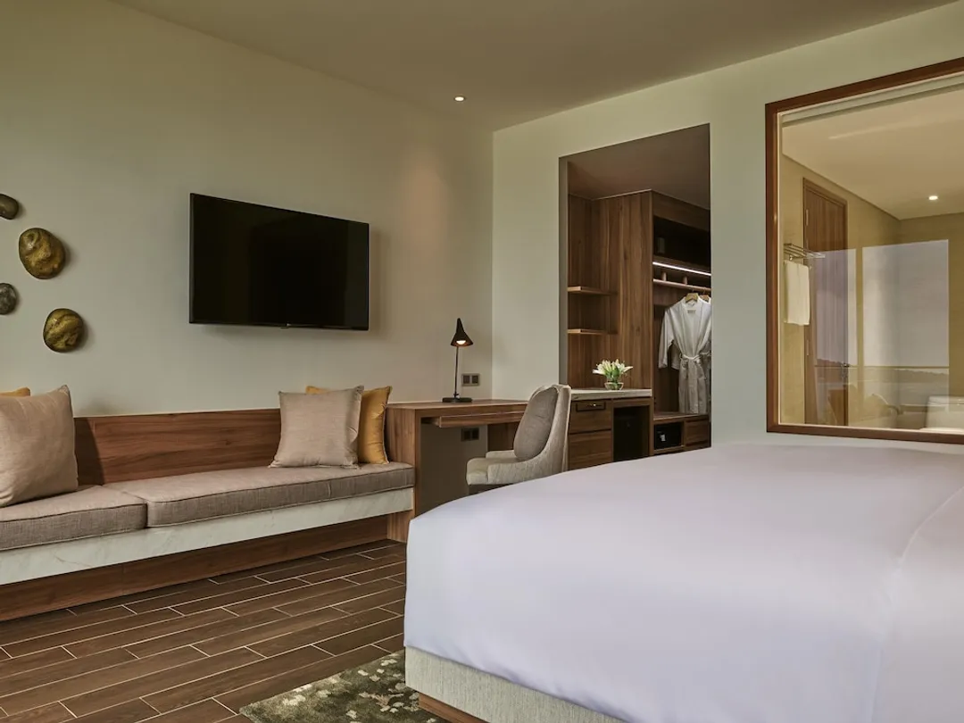Mövenpick Resort Waverly Phu Quoc-高級客房, 1 張特大雙人床, 陽台, 海景-4