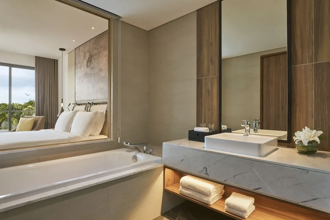 Mövenpick Resort Waverly Phu Quoc-高級客房, 1 張特大雙人床, 可使用泳池-3