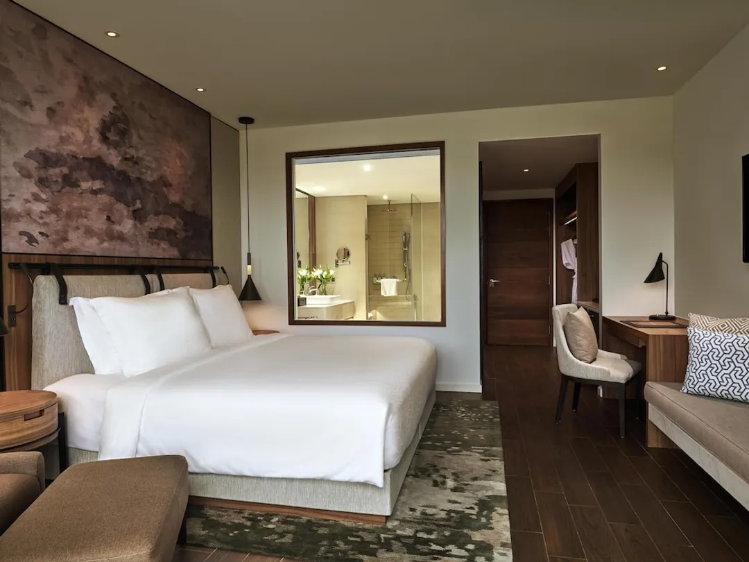 Mövenpick Resort Waverly Phu Quoc-高級客房, 1 張特大雙人床, 陽台, 花園景觀-5