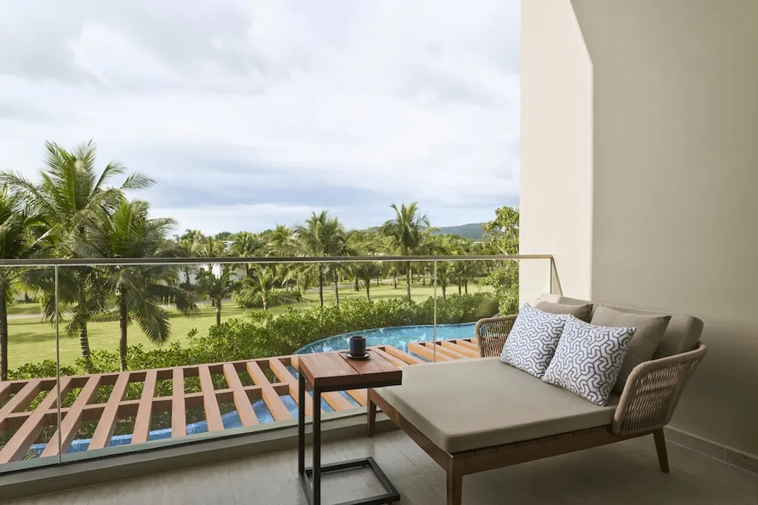 Mövenpick Resort Waverly Phu Quoc-高級客房, 1 張特大雙人床, 陽台, 花園景觀-3